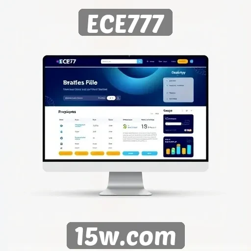 Análise da interface de usuário do site ECE777